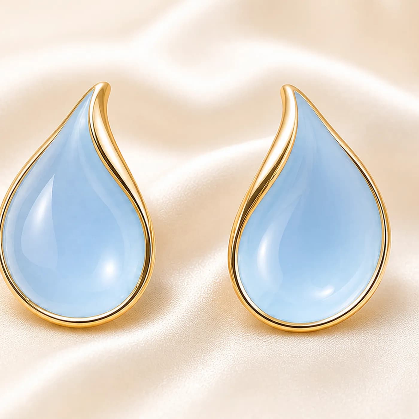 Parure Gouttes Bleues — vue 3